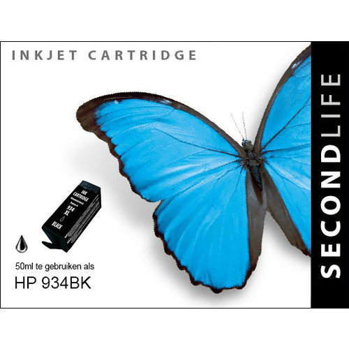 SecondLife Inkjets HP 934 XL Black 50