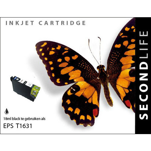 SecondLife Inkjets Epson 16 XL Black (T 1631) 18