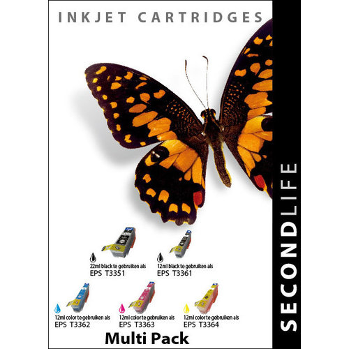 SecondLife Inkjets Multipack Epson 33XL (T 3367) 22+12*4