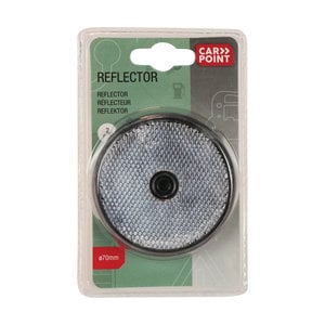 Carpoint Reflectoren rond 70mm wit 2st