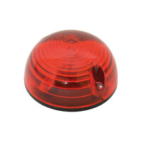 Paddestoellampjes rood 2st 12V eu55mm