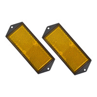 Reflector Oranje 104x40mm 2 stuks