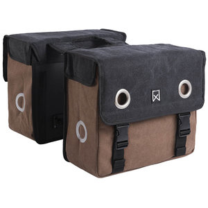 Willex Dubbele Canvas Tas 2-Kleur 30 liter Willex Dubbele Canvas Tas 2-Kleur 30 liter
