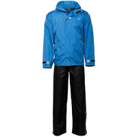 Regenpak Blauw/Zwart XL
