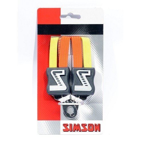 Simson SIMSON snelbinder oranje-geel 49cm, extra kort