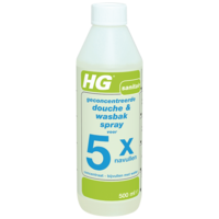 HG douche & wasbakspray navul 5x