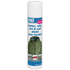 HG HG water, olie, vet & vuil dicht voor textiel