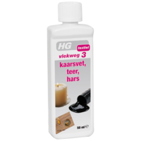 HG vlekweg 3 voor kaarsvet-, hars- & teervlekken