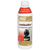 HG ontkalker voor Nespresso machines melkzuur