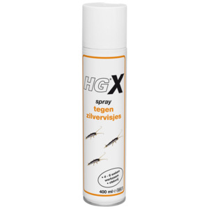 HG HGX spray tegen ZILVERVISJES