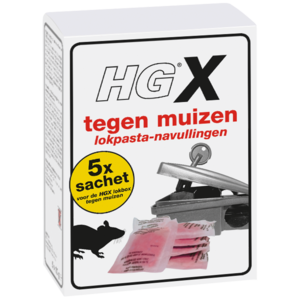 HG HGX tegen muizen lokpasta-navullingen