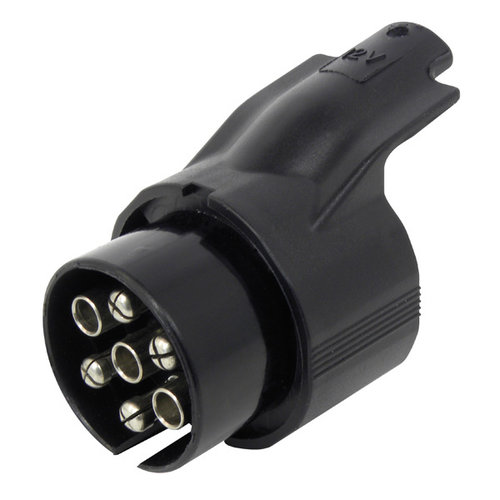 Carpoint Adapter 7p stekker naar 13p doos 12V Carpoint Adapter 7p stekker naar 13p doos 12V
