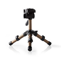 Ministatief / Pan & Tilt / Max. 1 kg / 161 cm / Zwart / zilver