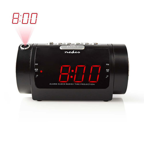 nedis Digitale Wekkerradio met Display | LED van 0,9" | FM | Dubbel alarm | Sluimeren nedis Digitale Wekkerradio met Display | LED van 0,9" | FM | Dubbel alarm | Sluimeren