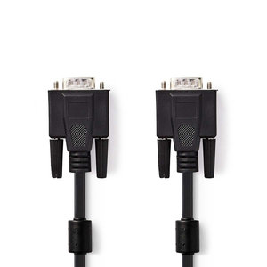 nedis VGA-Kabel / VGA Male - VGA Male / 5,0 m / Zwart