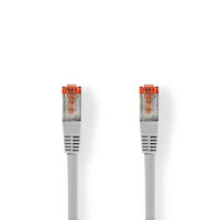 CAT6 S/FTP-Netwerkkabel / RJ45 (8P8C) Male - RJ45 (8P8C) Male / 7,5 m / Grijs