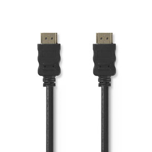 nedis High Speed HDMI -Kabel met Ethernet / HDMI -Connector - HDMI -Connector / 3,0 m / Zwart