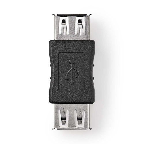 nedis USB 2.0-Adapter / A Female - A Female / Zwart