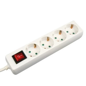 VB Extend TCD 4V + RA  1,5 meter 3x1,5mm wit + schakelaar