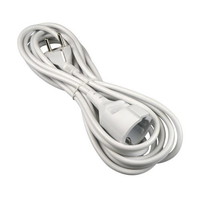 41204 Verlengsnoer 3 meter 3x1.0mm + RA wit