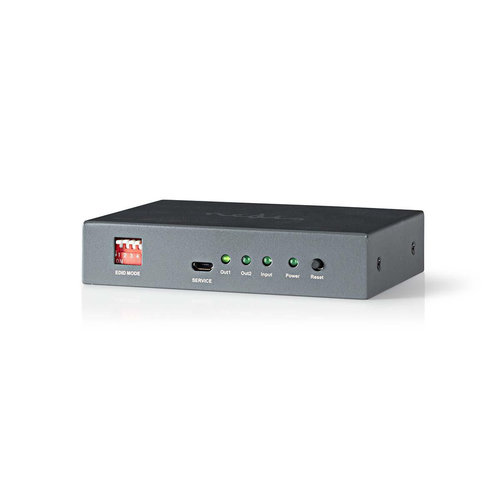 nedis HDMI -splitter / 2-poorts - 1x HDMI -ingang / 2x HDMI -uitgang