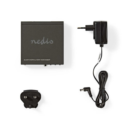 nedis SCART naar HDMI -omzetter / 1-weg - SCART-ingang / HDMI -uitgang nedis SCART naar HDMI -omzetter / 1-weg - SCART-ingang / HDMI -uitgang