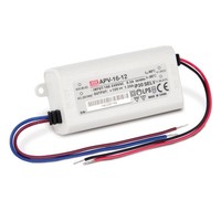 15W STANDAARD AC/DC (CV) LED-TRAFO 90-264VAC / 12VDC-1,25A