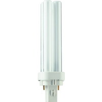 Philips Compact Fluor Plc 13W 830 3000K 2-Pins G24D-1 Warmwit