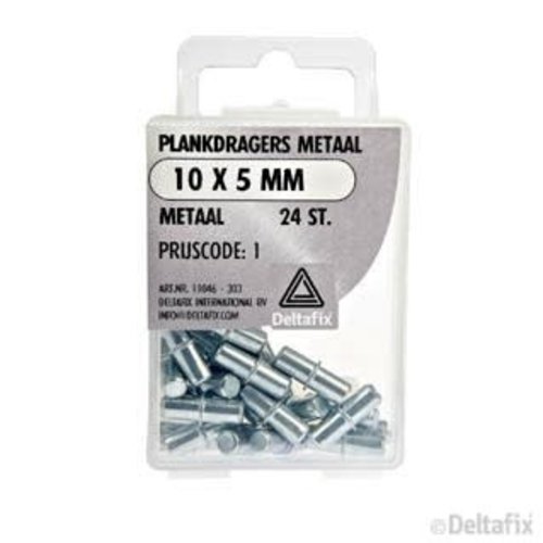 Deltafix plankdragers metaal metaal 24 st. Deltafix plankdragers metaal metaal 24 st.