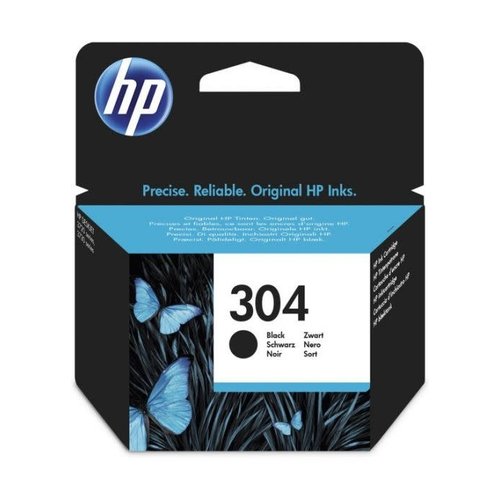 HP Hewlett-Packard HP No.304 Zwart 4ml (Origineel) N9K06AE