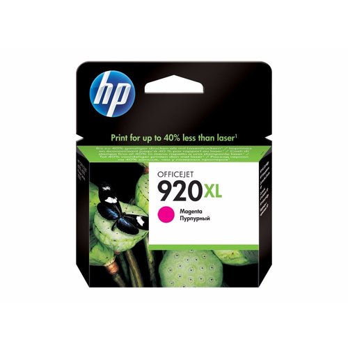 HP Hewlett-Packard HP No.920XL Magenta 6ml (Origineel) HP Hewlett-Packard HP No.920XL Magenta 6ml (Origineel)