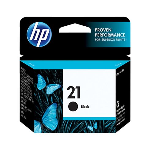 HP Hewlett-Packard HP No. 21 Zwart 5ml (Origineel)