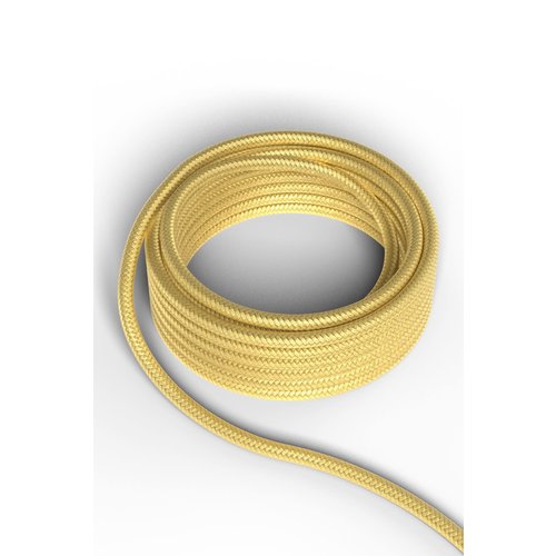 Calex Kabel Kabel metallic goud 2x0,75mm 3m