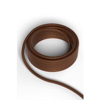 Kabel Kabel metallic bruin 2x0,75mm 3m