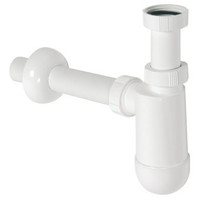 Bekersif.M/Muurb+Roz.5/4 Wit Plieger