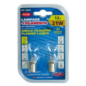 Lampa Enkel filament lamp 12V 21W BA15s, set van 2 stuks