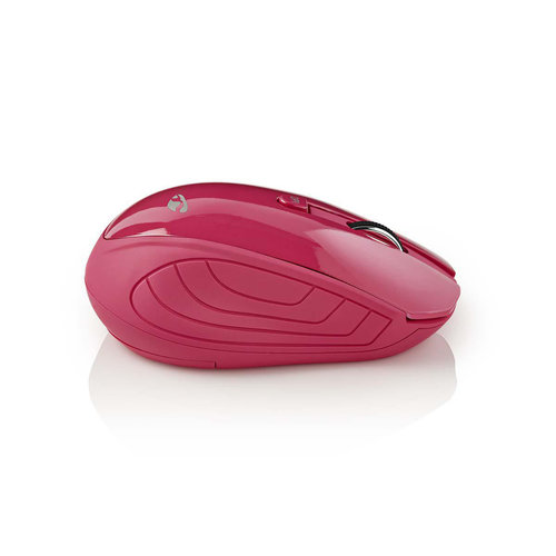 nedis Draadloze muis / 1000 dpi / 3-knops / Roze