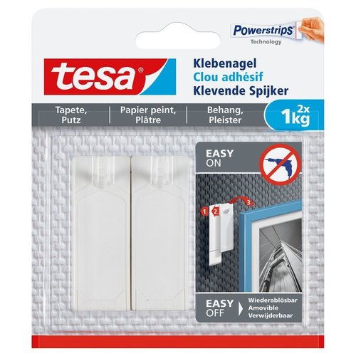 Tesa Tesa Klevende Spijker gevoelige oppervlakken Tesa Tesa Klevende Spijker gevoelige oppervlakken
