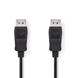 nedis DisplayPort 1.2-Kabel / DisplayPort Male - DisplayPort Male / 2,0 m / Zwart