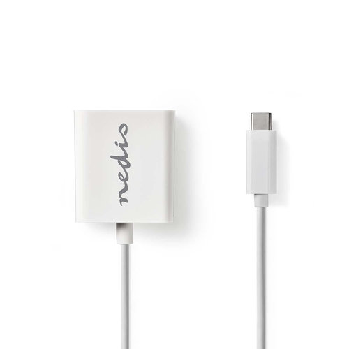 nedis USB-C -Adapterkabel / Type-C  Male - VGA Female / 0,2 m / Wit