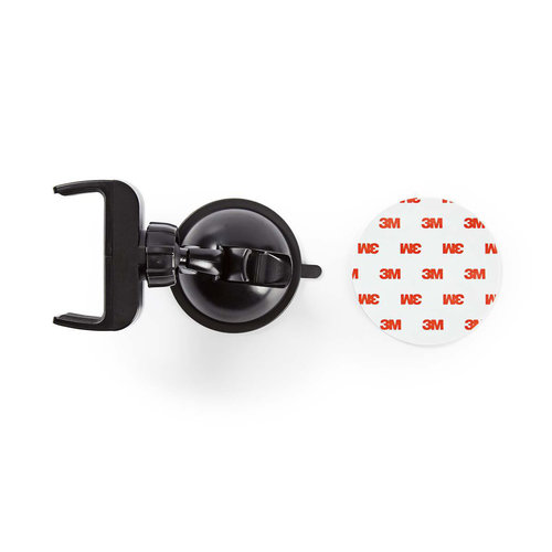 nedis Universele Smartphonehouder voor in de Auto / Raam/dashboard / Zwart nedis Universele Smartphonehouder voor in de Auto / Raam/dashboard / Zwart
