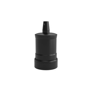 Calex Lamphouder Aluminium lamphouder, piek model M-035, mat zwart Calex Lamphouder Aluminium lamphouder, piek model M-035, mat zwart