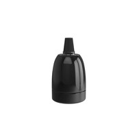 Lamphouder Lamphouder keramiek zwart