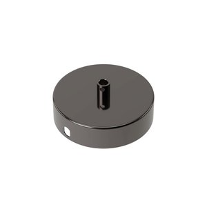 Calex Plafondplaat Metalen plafondplaat glans parel zwart Calex Plafondplaat Metalen plafondplaat glans parel zwart