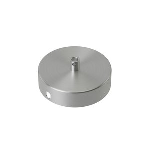 Calex Plafondplaat Metalen plafondplaat mat nikkel Calex Plafondplaat Metalen plafondplaat mat nikkel