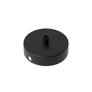 Calex Plafondplaat Metalen plafondplaat mat zwart Calex Plafondplaat Metalen plafondplaat mat zwart