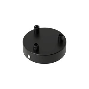 Calex Plafondplaat Metalen plafondplaat mat zwart Calex Plafondplaat Metalen plafondplaat mat zwart