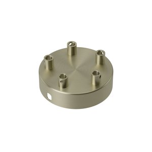 Calex Plafondplaat Metalen plafondplaat mat brons Calex Plafondplaat Metalen plafondplaat mat brons