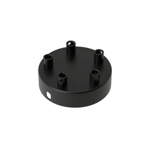 Calex Plafondplaat Metalen plafondplaat mat zwart Calex Plafondplaat Metalen plafondplaat mat zwart