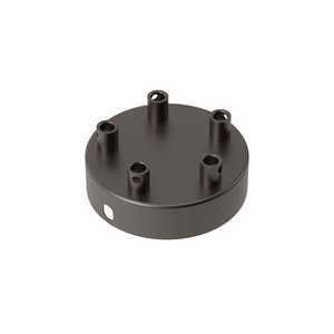 Calex Plafondplaat Metalen plafondplaat mat parel zwart Calex Plafondplaat Metalen plafondplaat mat parel zwart